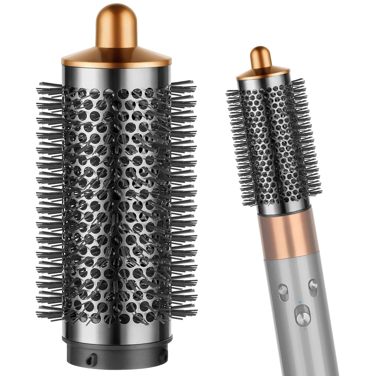 Round Brush Attachment for Dyson Air Wrap Oval round Volumizing Brush for Dyson