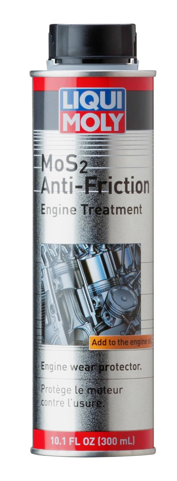 Mos2 Anti-Friction Engine Treatment | 300 Ml | Oil Additive | SKU: 2009