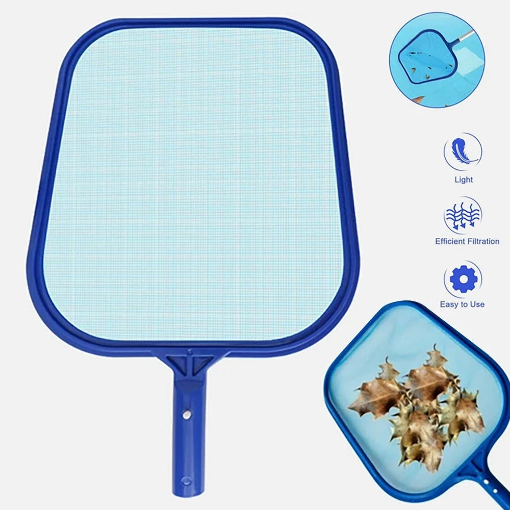 1/2 Pack Heavy Duty Pool Leaf Skimmer Net Ultra Fine Mesh Cleaning Tool