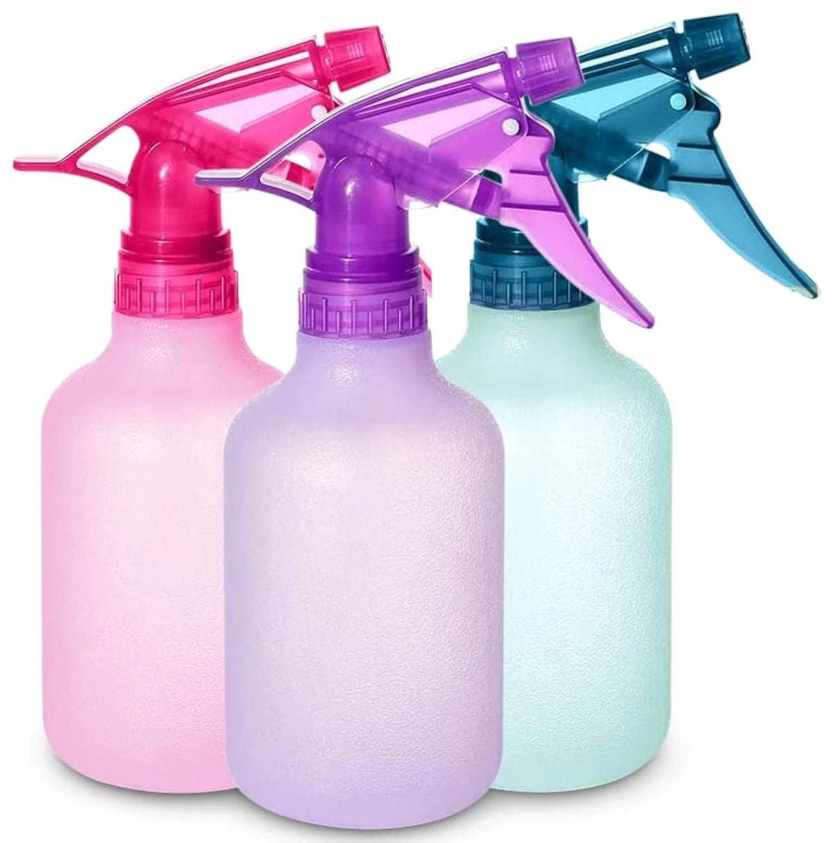 Refillable Stream and Spray Colored Squirt Bottles - 12oz Refillable Mister Bott