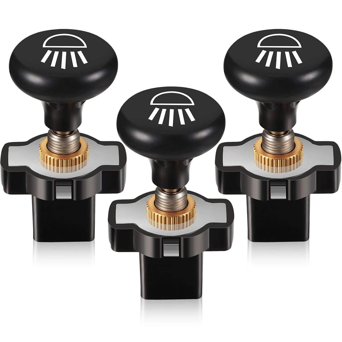 HESTYA 3 Pieces Golf Cart Light Switch Push Pull Light Switch 12 Volt for Golf C