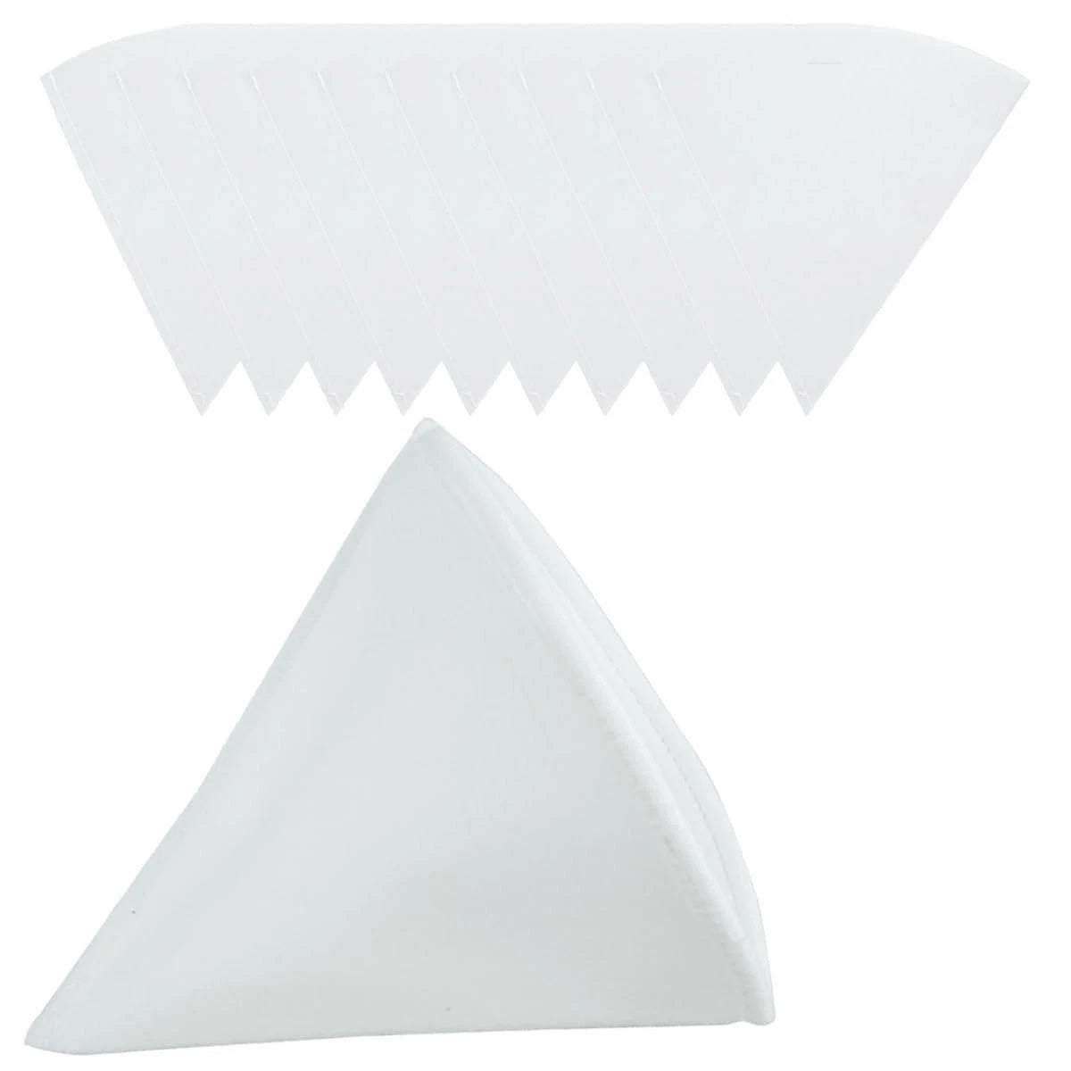 11 Pieces Maple Syrup Filter Set, 1Qt Reusable Premium Food Grade Filters Cone F