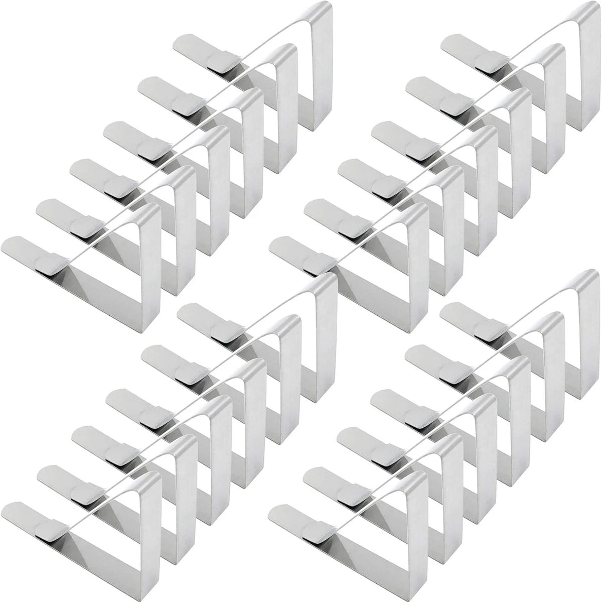Tablecloth Clips, Set of 24 Extra Large Table Cover Cloth Clamps for Home Party