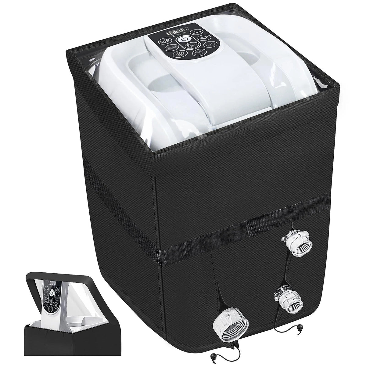 Hot Tub Spa Heater Pump Cover, Heavy Duty Inflatable Hot Tub Pump Cover
