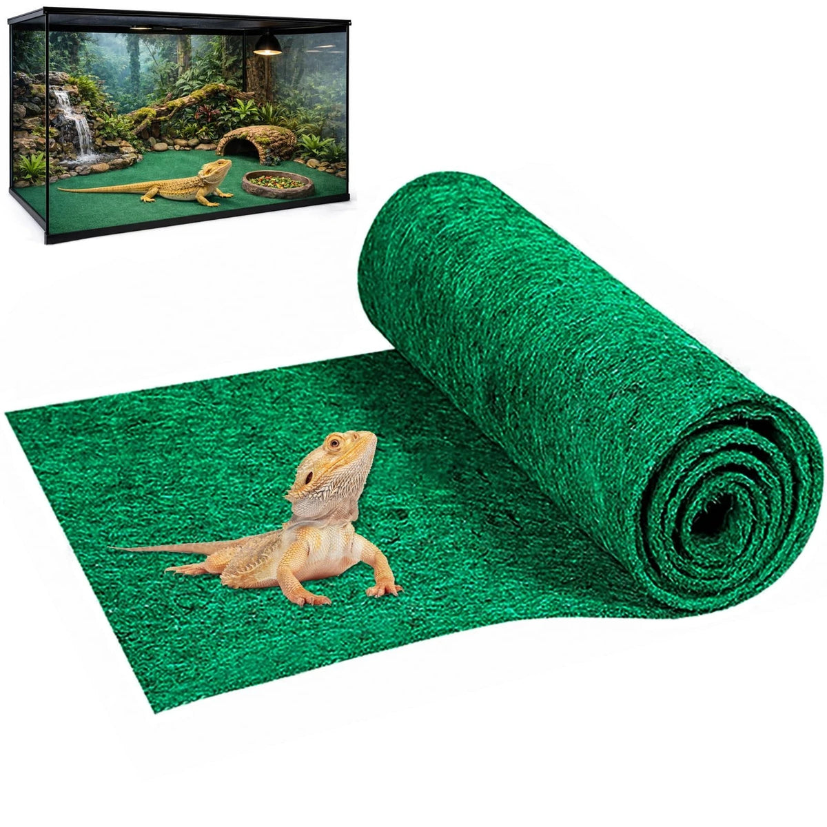 Large Reptile Carpet Terrarium Liner 47