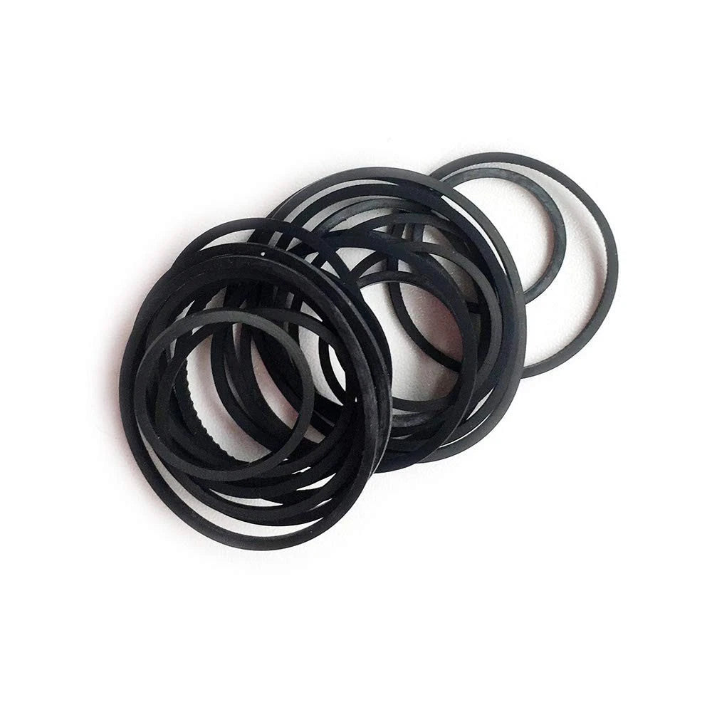 Mixed Square Cassette Tape Machine Recorder Rubber Belt 25/30/35/38/40/45/50/55/