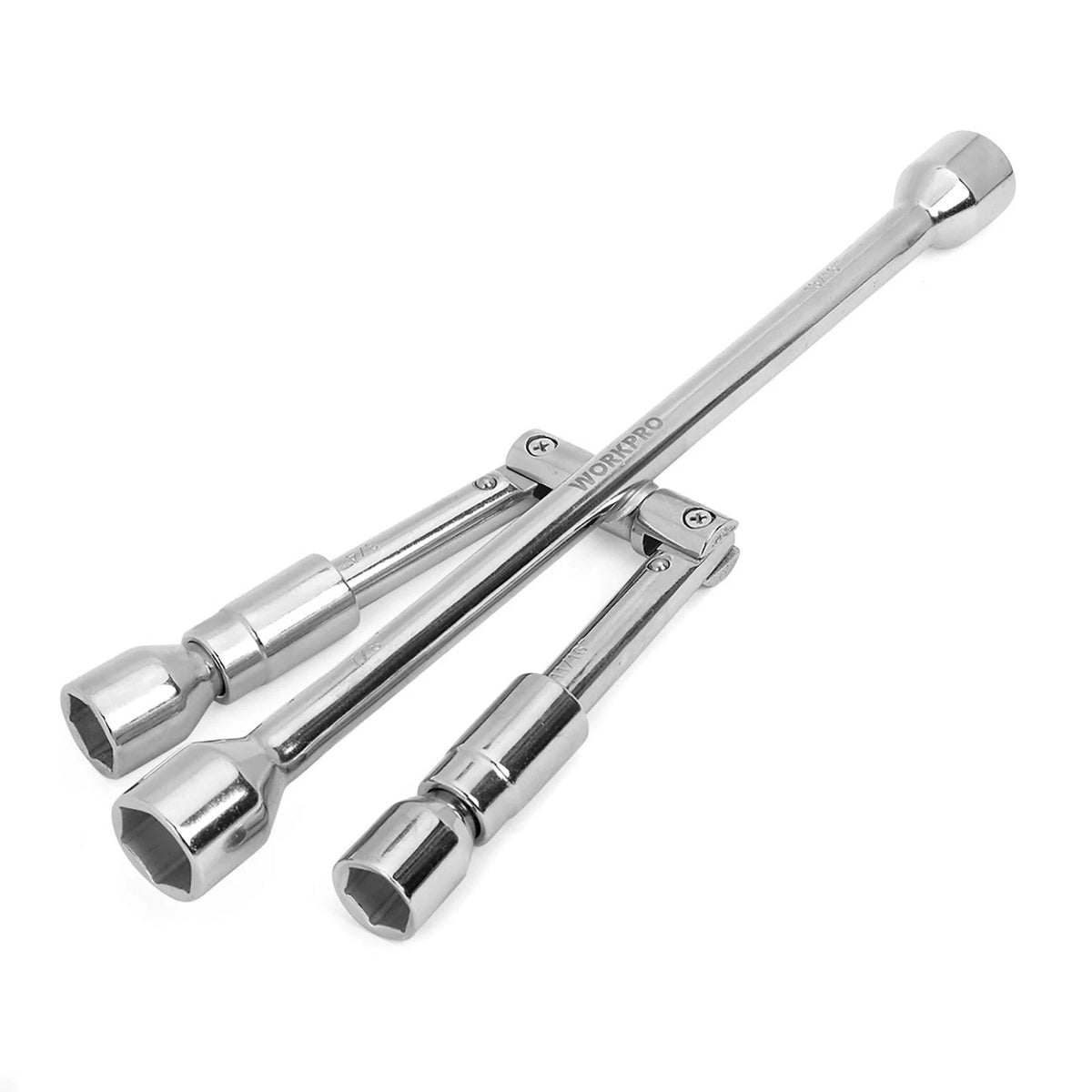 14-Inch Universal Folding Lug Wrench 4-Way Cross Wrench Brace Wrench