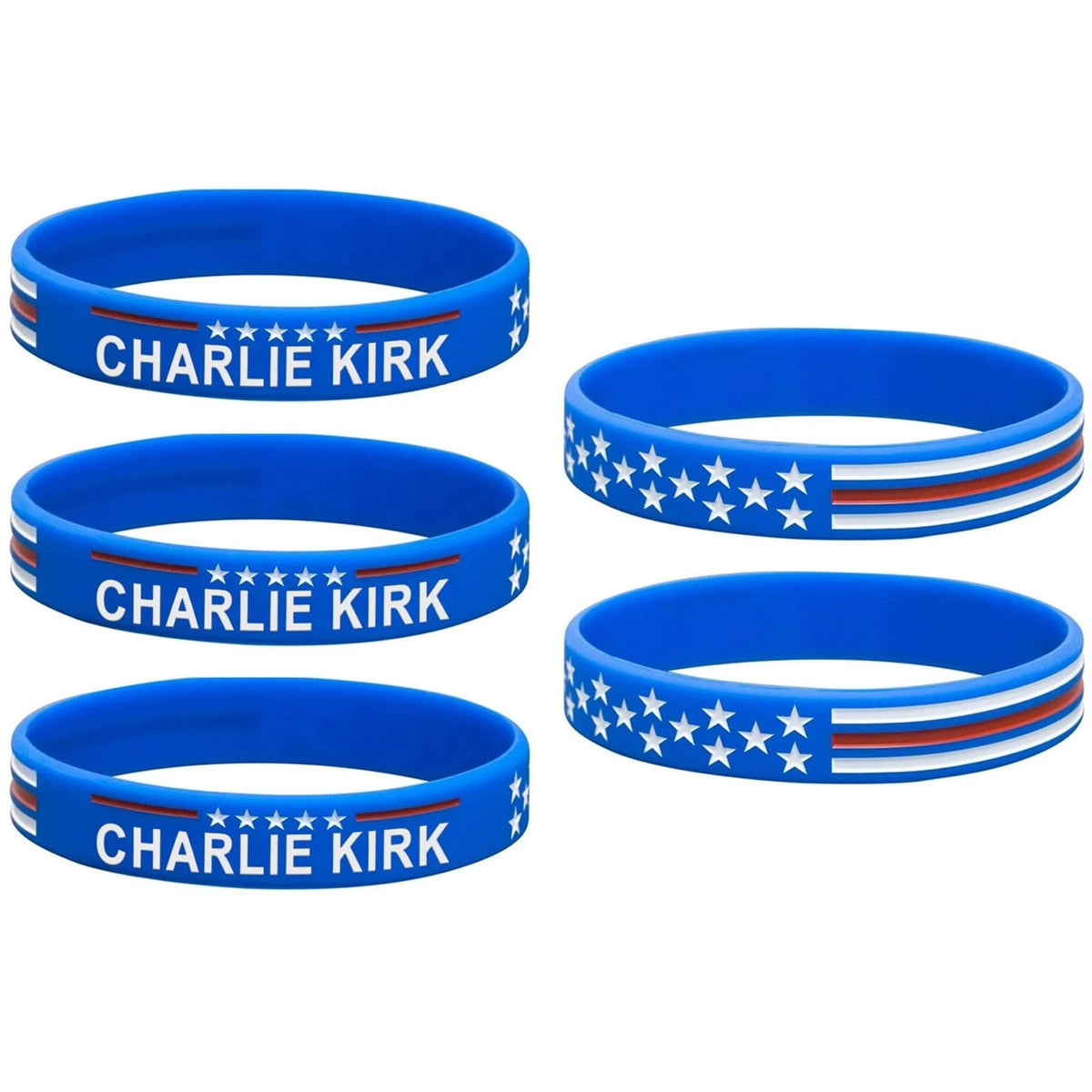 Charlie Kirk Merch Patriot Pray Bracelet Justice Shooting Assassination Freedom