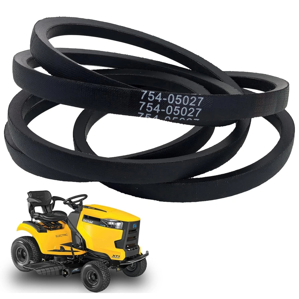 954-05027B Drive Belt for Cub Cadet | Aramid,90.9In,954-05027A,954-05027,490-501