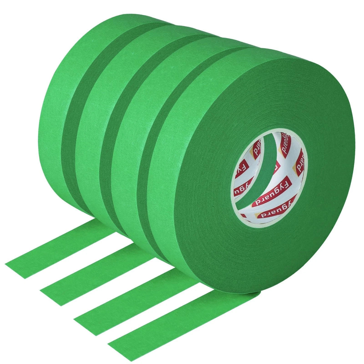 4 Pack Masking Tape 17mm×50m Automotive Refinish Masking Tape Heat Resistant
