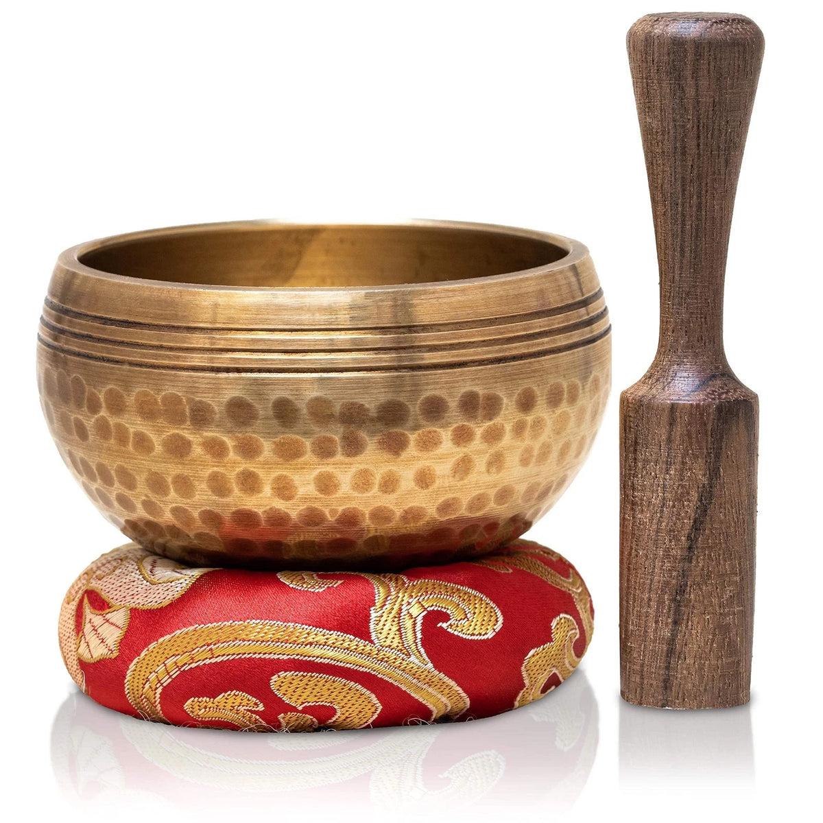 Tibetan Singing Bowls Set~ Meditation Sound Bowl Hand Hammered in Nepal for Yoga