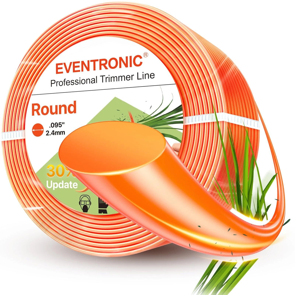 Weed Eater String, Eventronic 095 Trimmer Line of 295FT .095