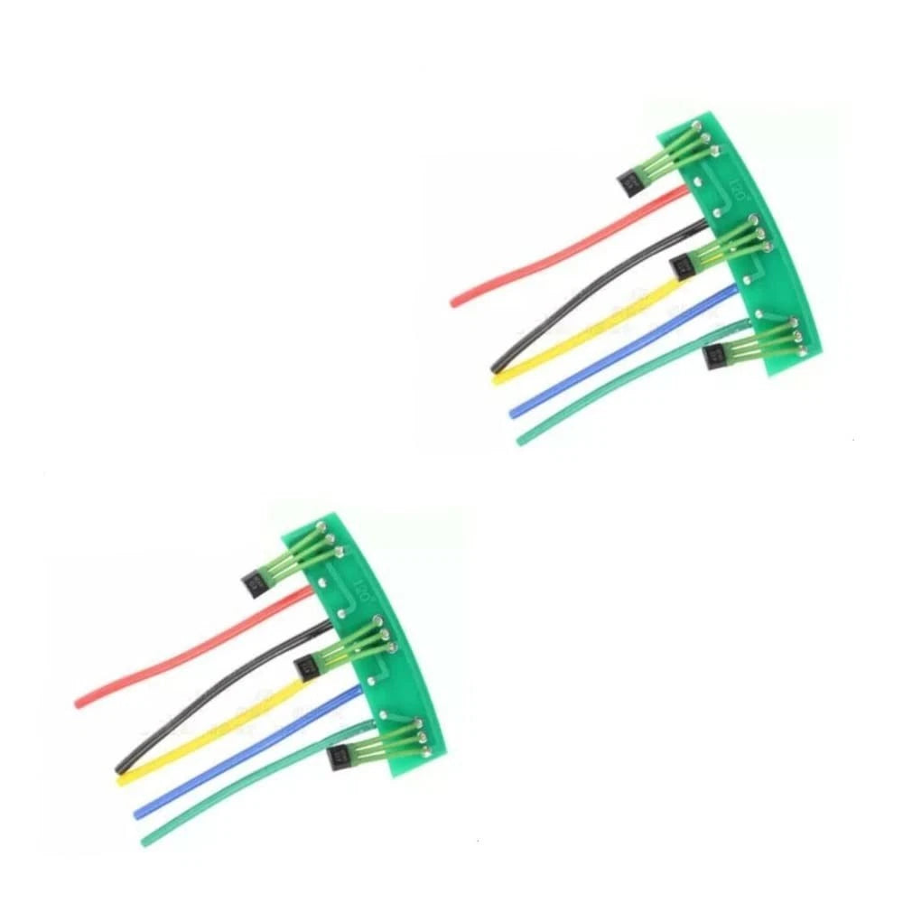 2Pcs E Bike Hall Sensor 2-Wheels Electric Vehicles Motor Hall Element Circuit Bo