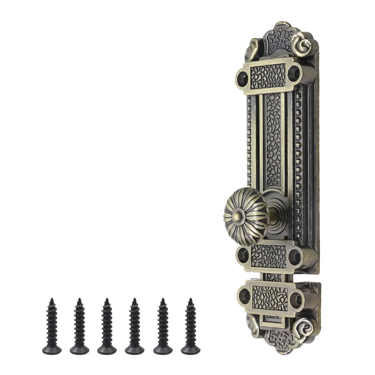 Bronze Slide Door Bolt Gate Security Lock Latch Antique Sliding Door Window Latc