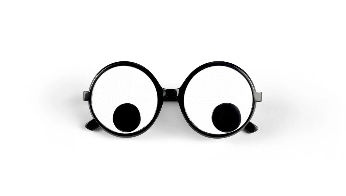 Googly Eyes Glasses Funny Costume Wiggle Eyes Novelty Shades Funny Glasses Ac...