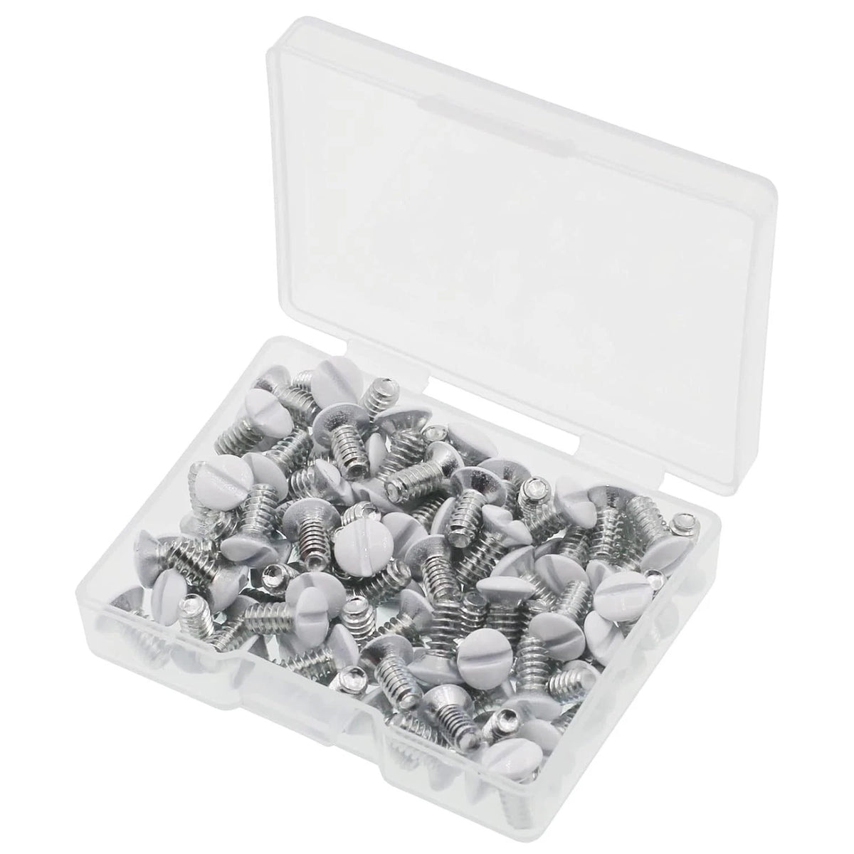 Wall Plate Screws 100 pcs White Outlet Screws 3/8