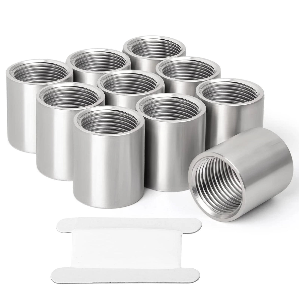 10PCS 304 Stainless Steel Cast Pipe Fitting, Coupling, 1/2
