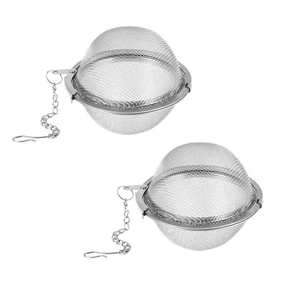 Tea Steeper, 2Pcs Mesh Tea Infuser Premium Tea Filter Tea Interval Diffuser with
