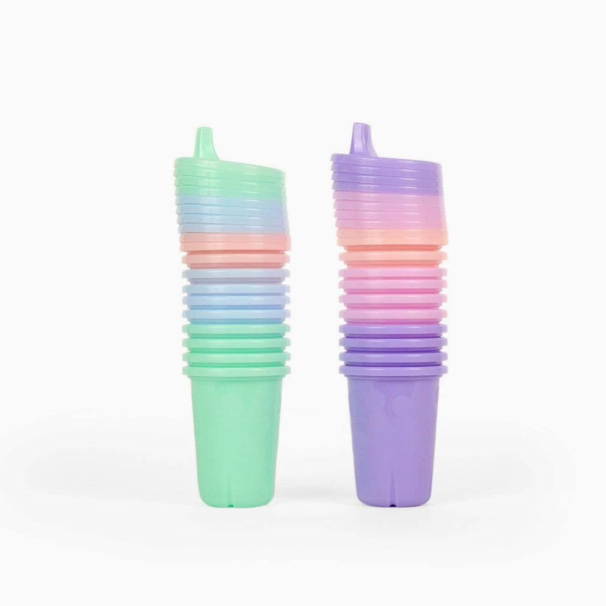 The First Years Take & Toss Sippy Cups - Spill Proof Toddler Cups Value Party Pa