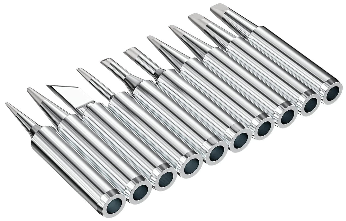 10 Pcs 900M Soldering Iron Tips, Replacement Soldering Tips, Compatible with ...