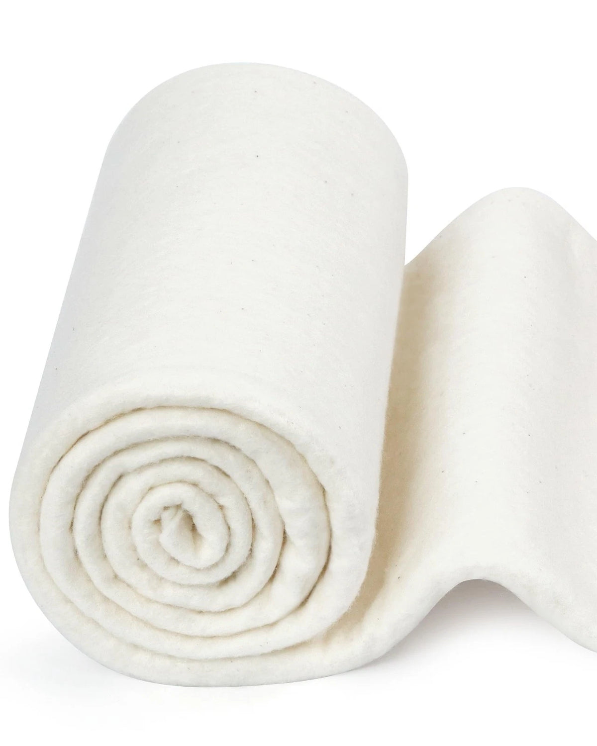100% Natural Cotton Quilt Batting 47 Inch X 1 Yard Lightweight Fabric Sewing Cra