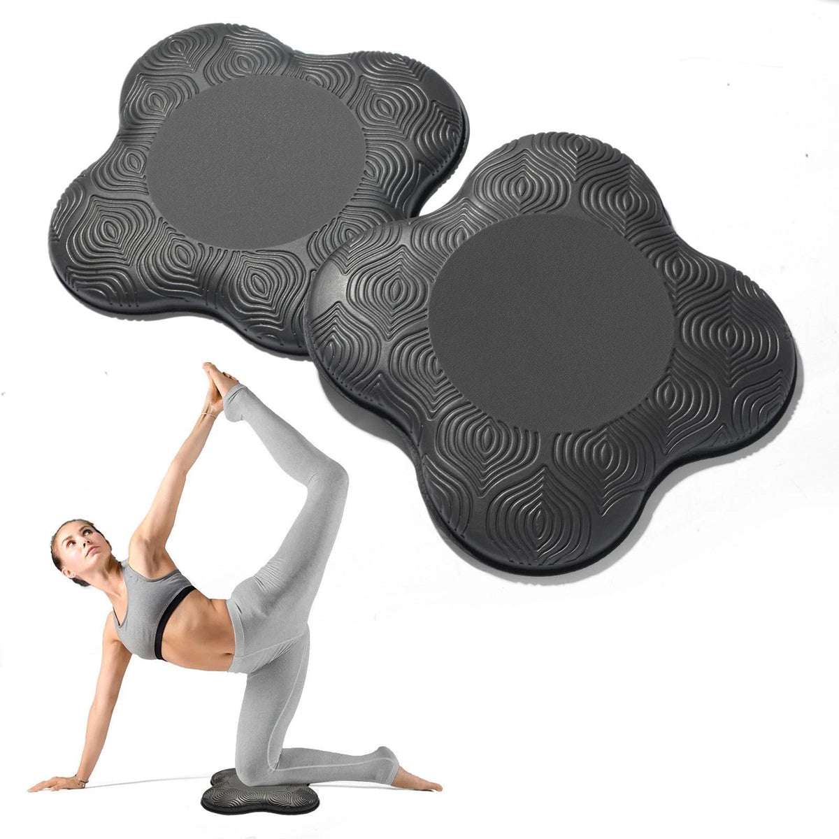 2 Packs Yoga Knee & Elbow Cushions - Extra Thick Foam for Knees, Elbows, Wrists,