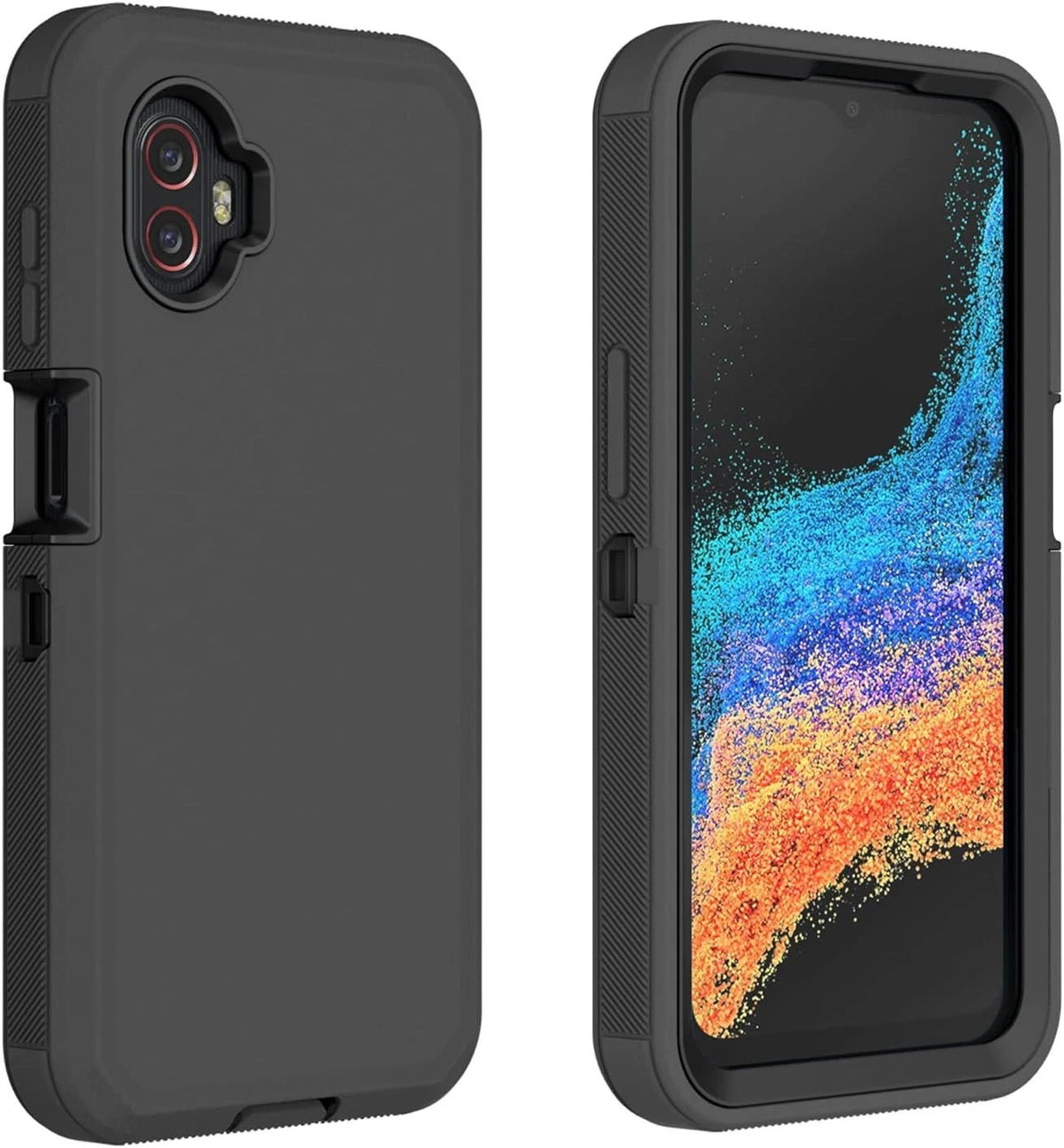 For Samsung Galaxy Xcover6 Pro Case, Defender Case Flexbile TPU Hard PC Heavy Du
