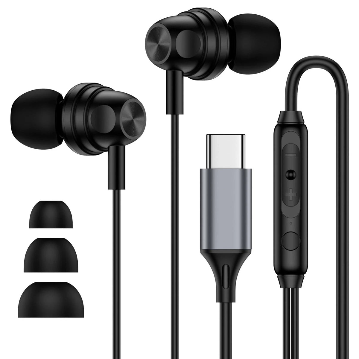 USB C Samsung Headphones Wired Earbuds for Samsung Galaxy A16 A36 5G A56 A15 A14