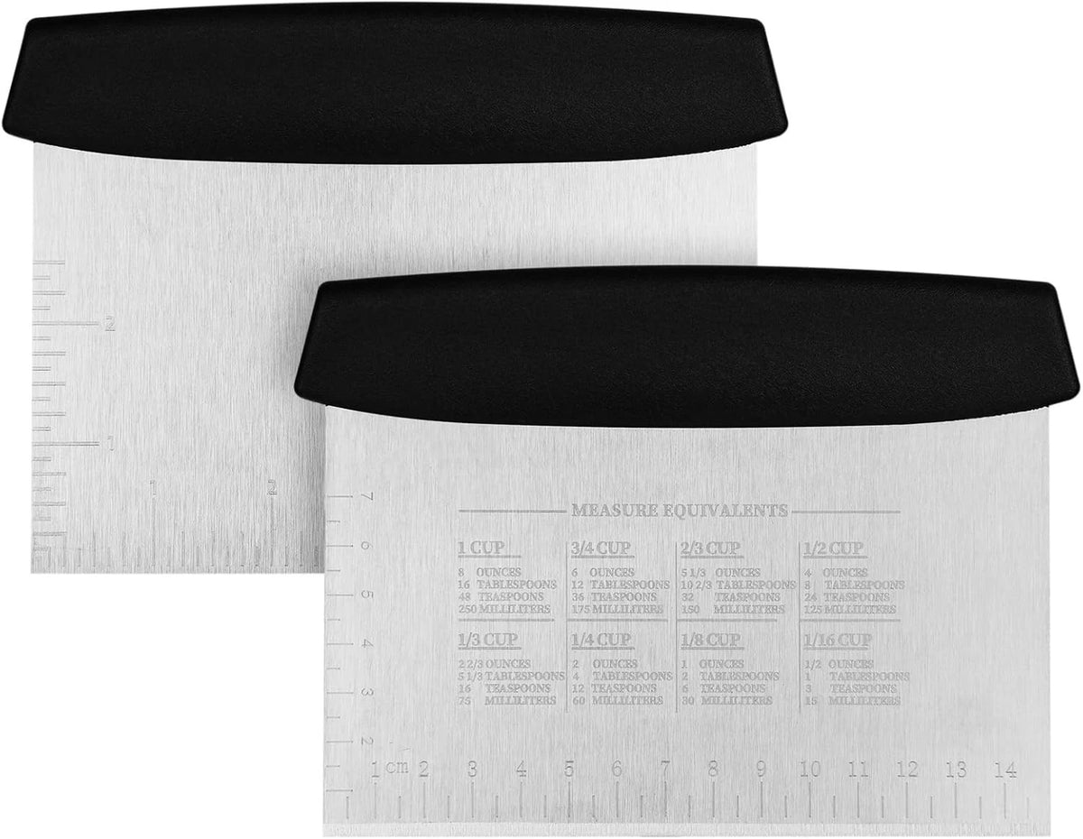 Vaincre Bench Dough Scraper Cutter 2PCS 6
