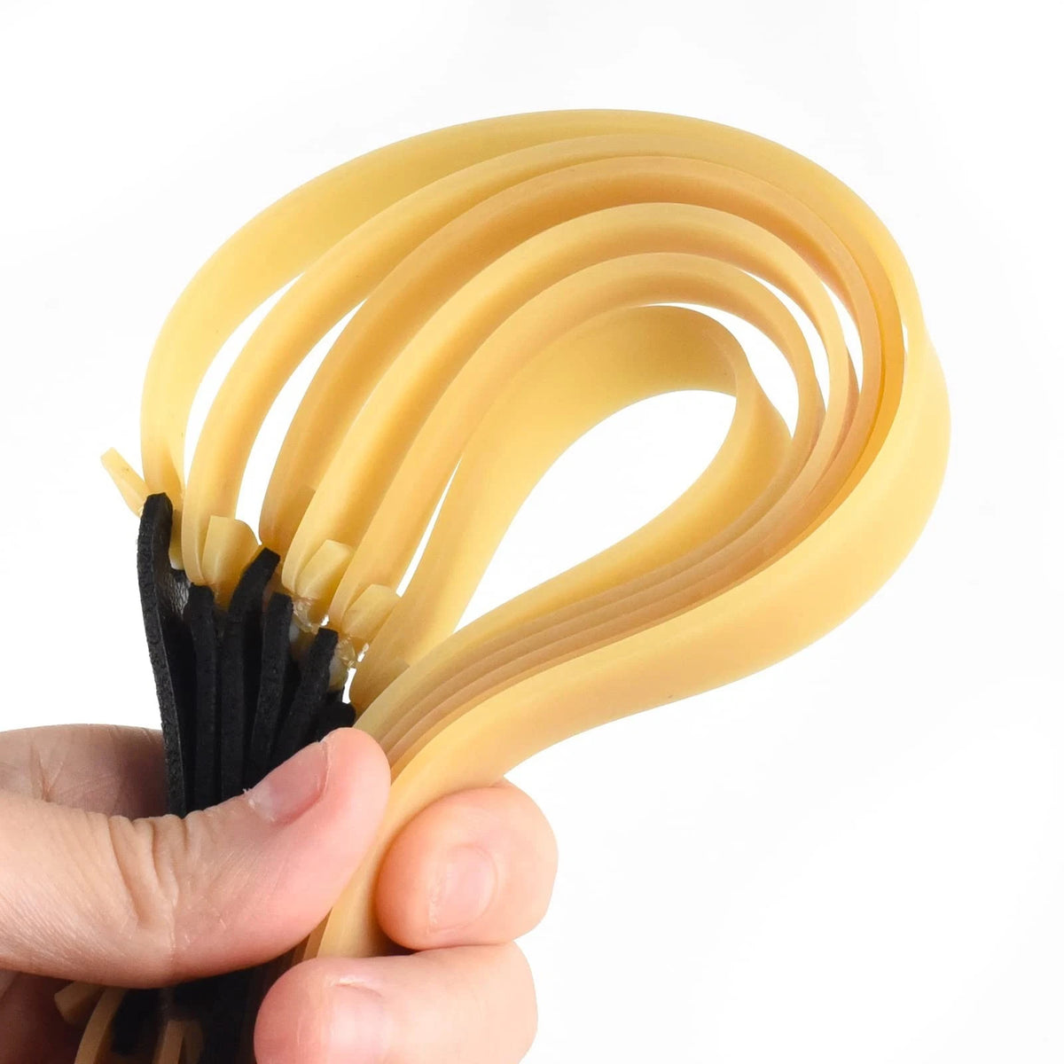 10 Packs Thickened 2.0Mm Flat Rubber Slingshots Can Be Replaced with Elastic Ban