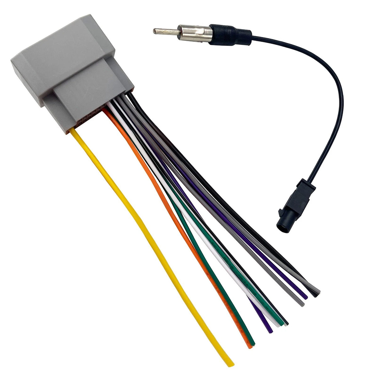 Aftermarket Radio Stereo Wiring Harness Adapter for GM Dodge Ram Journey Avenger