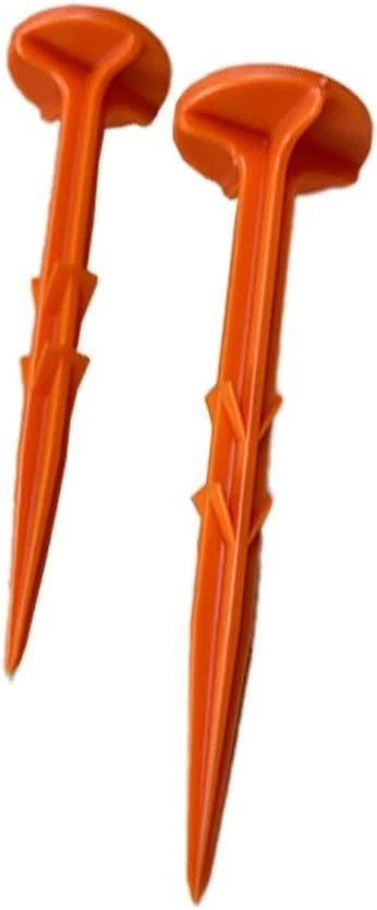 Low Profile Survey Stakes - High-Visibility - Survey Markers Boundary Markers Hi