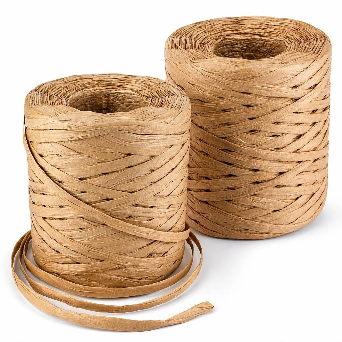 Raffia Ribbon Rolls 436 Yards - Natural Twine for Gift Wrapping & Crafts