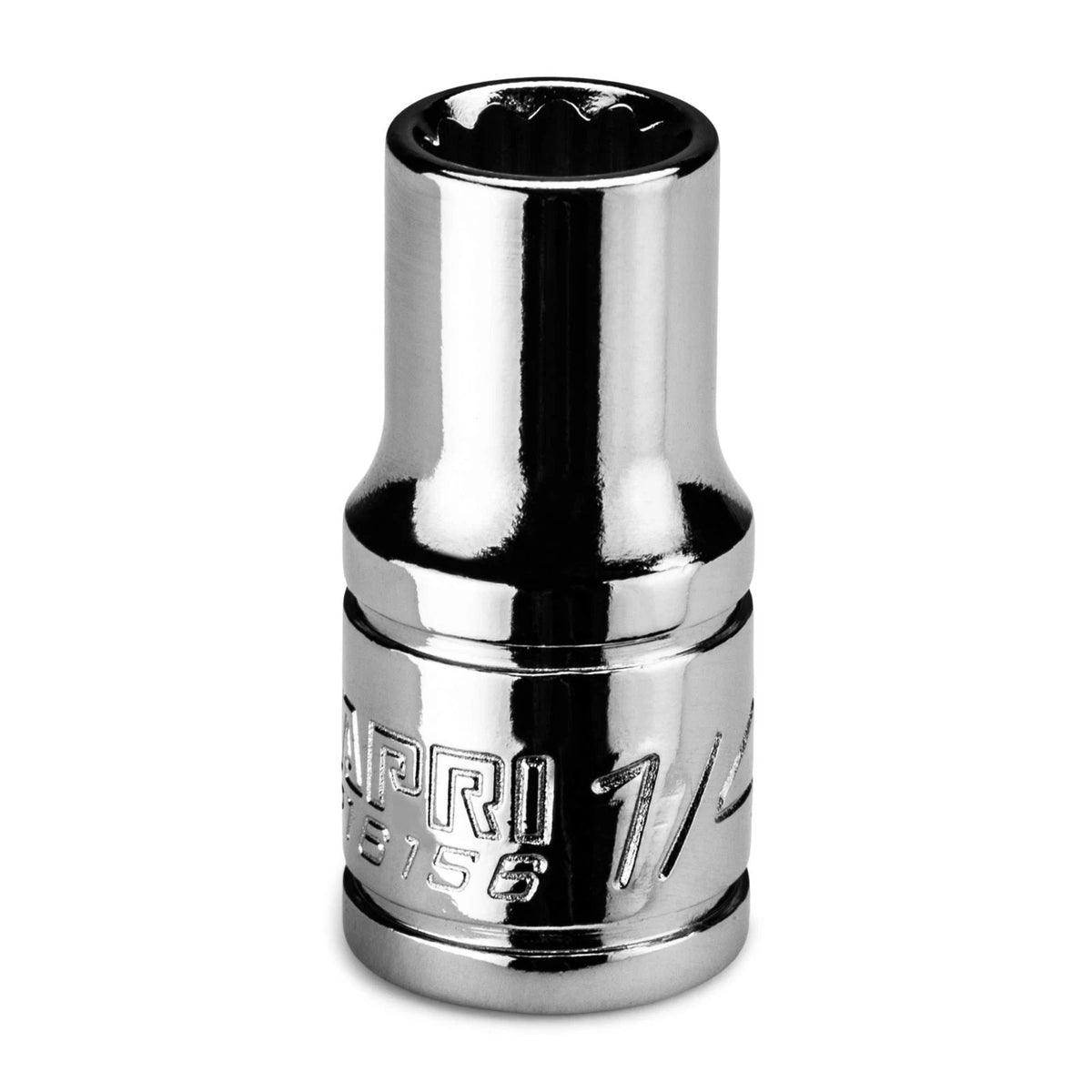 Capri Tools 1/4 in. Shallow Socket, 1/4 in. Drive, 12-point, SAE