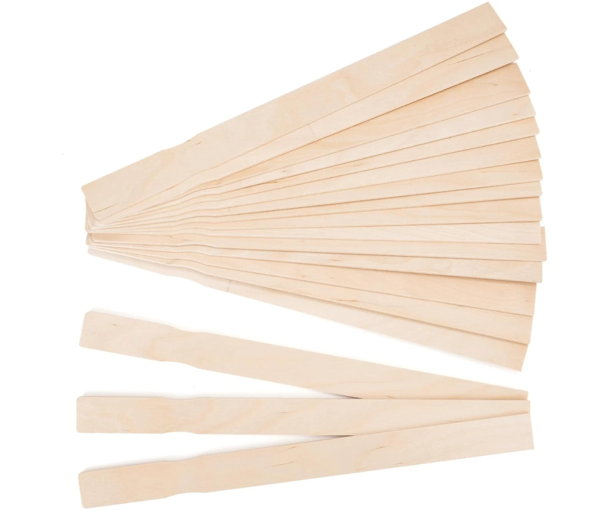 30 Pieces Paint Stir Sticks, 12 Inch Long Wooden Paint Stirrers for Mixing Paint