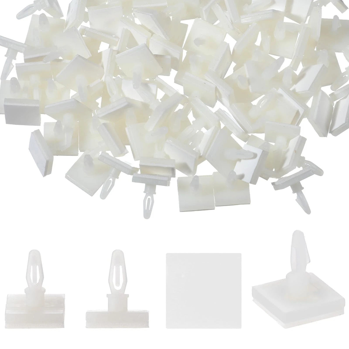 100 Pcs PCB Standoffs 0.25 Inch Supporting Height Adhesive Circuit Board Stan...