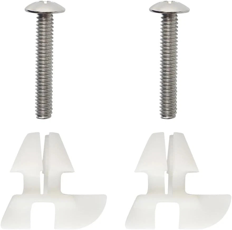 Toilet Seat Bolts for Kohler 1239016 Hardware Pack, for Kohler Toilet Seat Parts