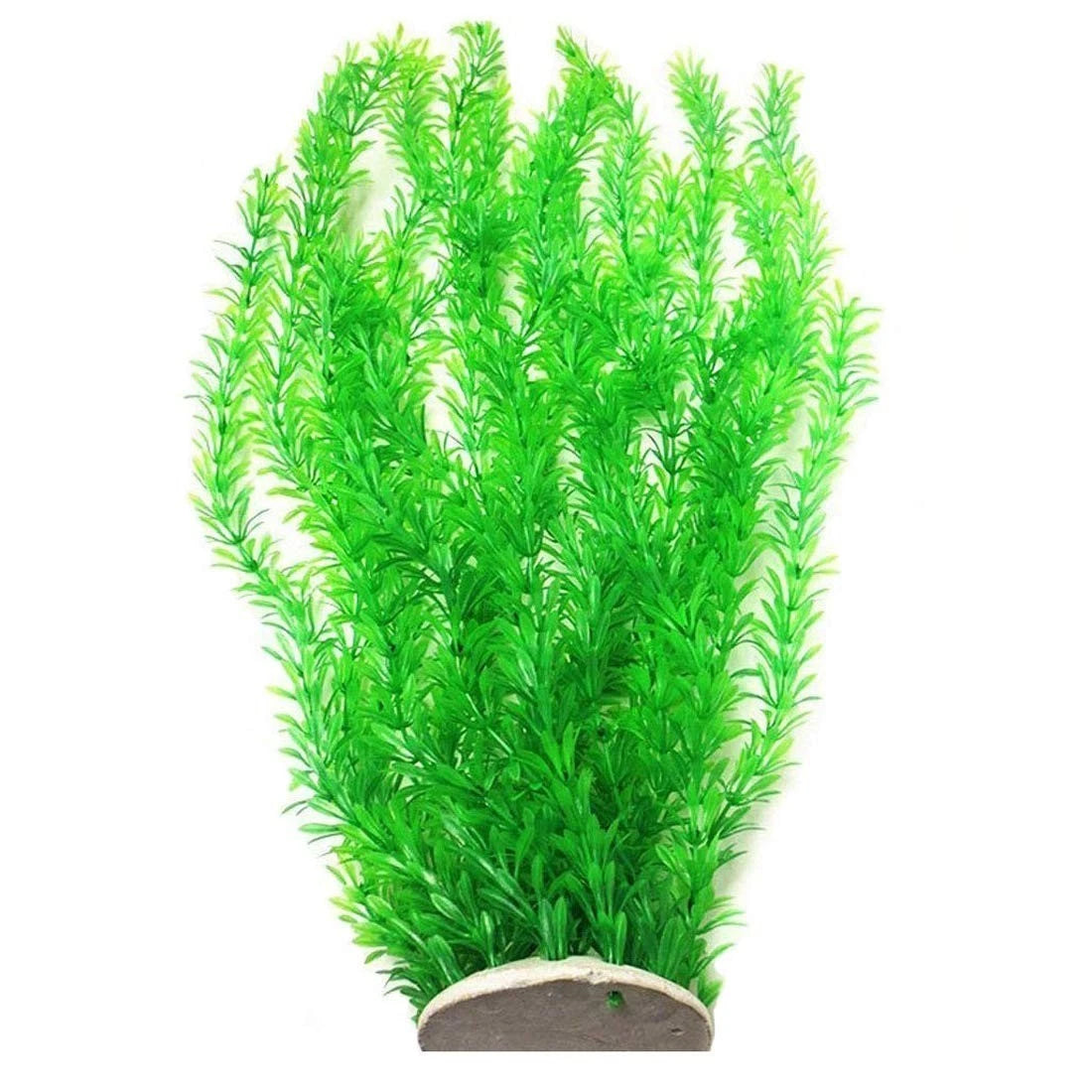 23 Inches Tall Green Grass Extra Large Plastic Plants Aquarium Fish Tank Decor