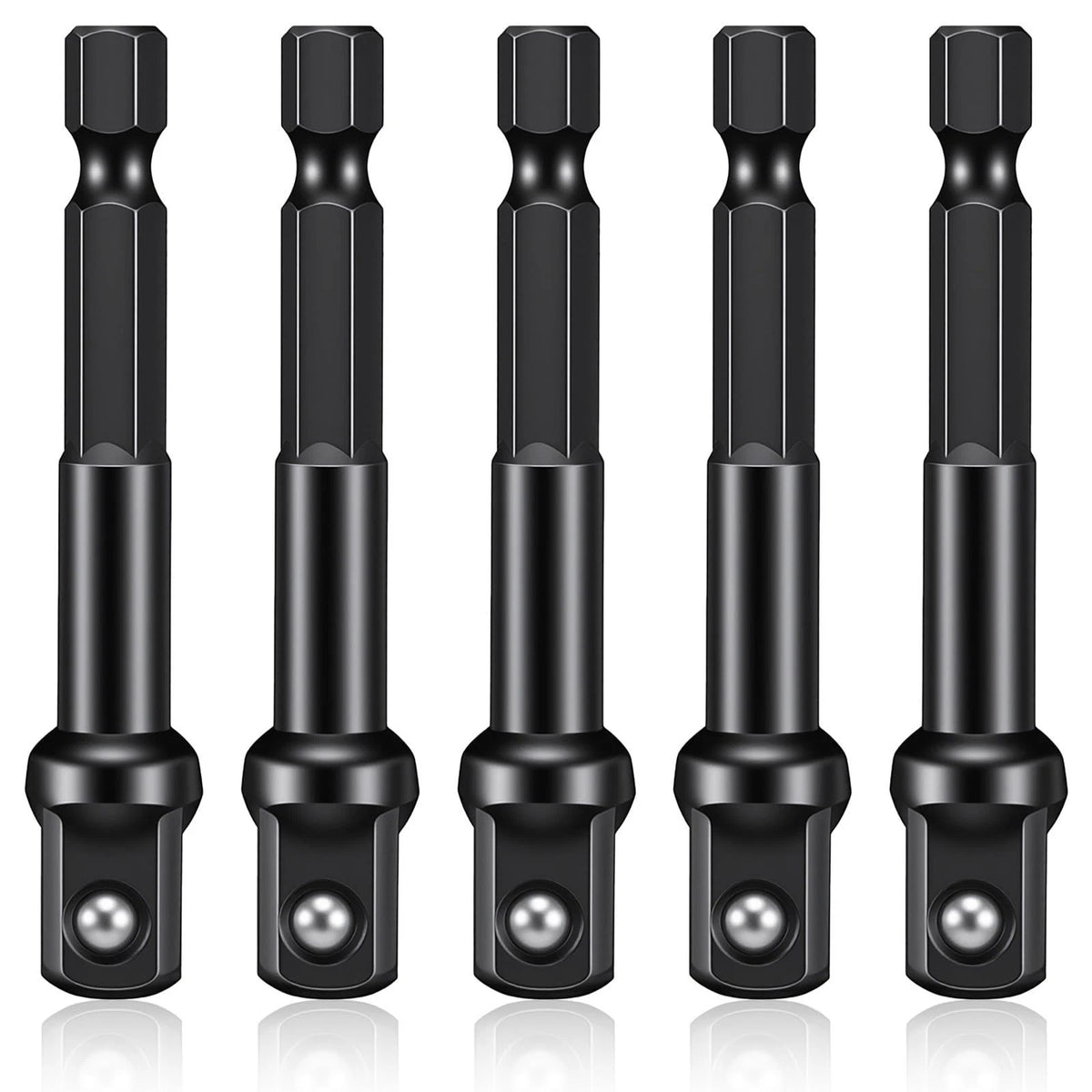 3/8 Impact Socket Adapter, 5Packs 1/4