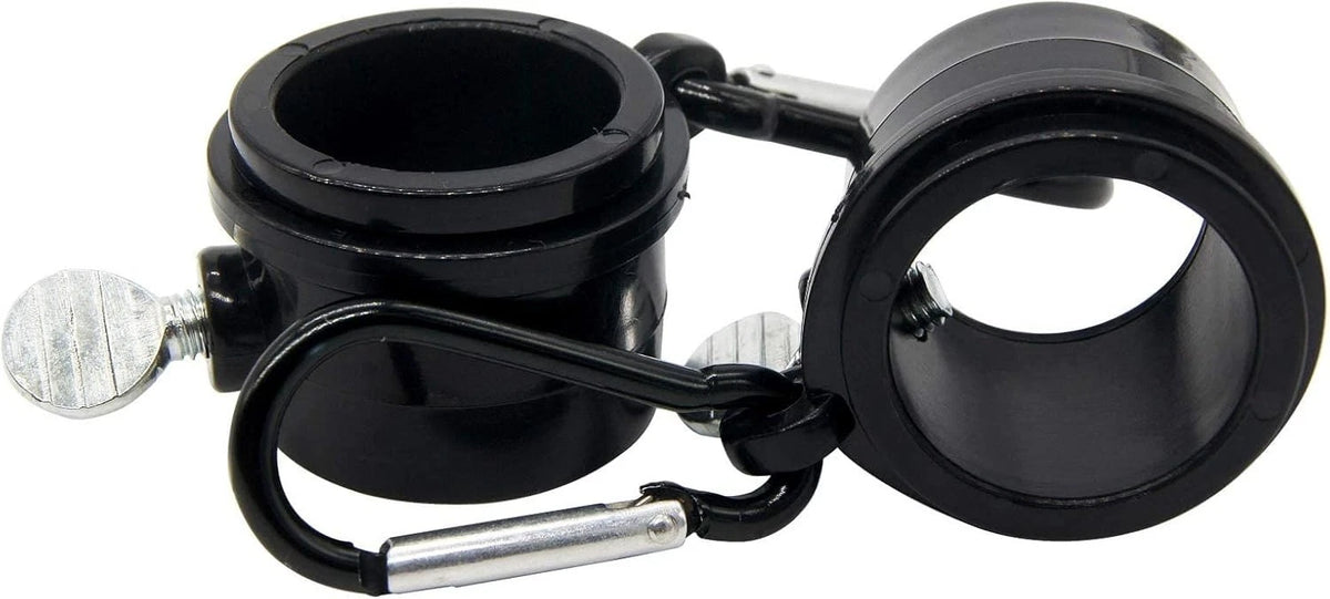 Flag Pole Mounting Ring Clip， 1.5-Inch Diameter Rotating Mounting Rings，Pack of