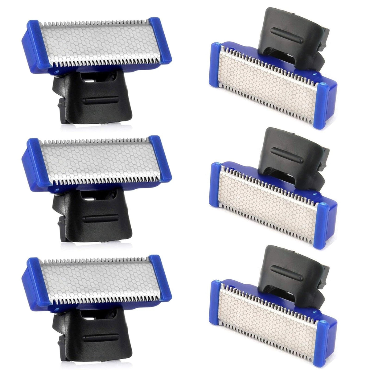 Microtouch Solo Replacement Heads - 6 Pack for Men's Electric Trimmer