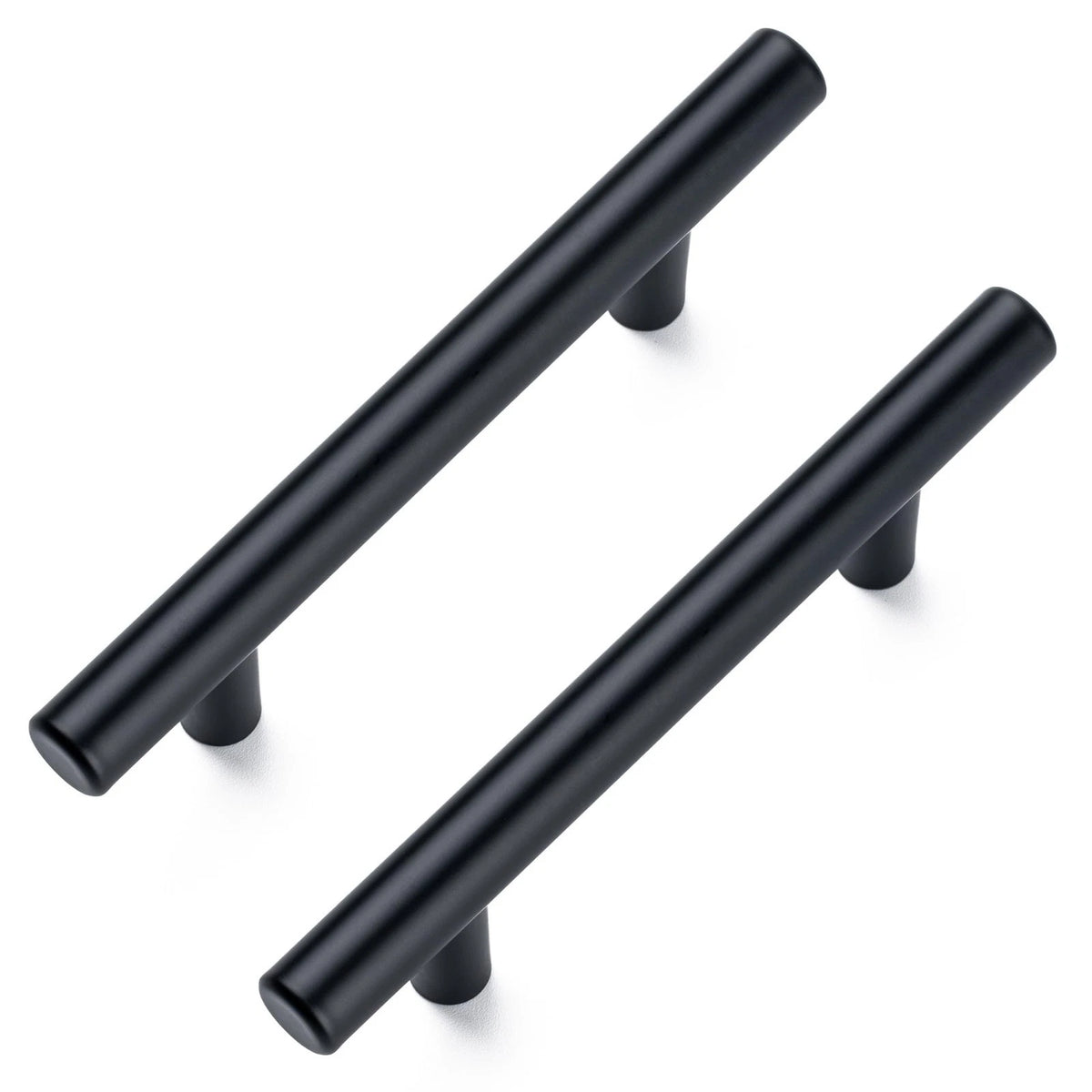 10 Pack Cabinet Pulls Matte Black Stainless Cabinet Handles for Kitchen