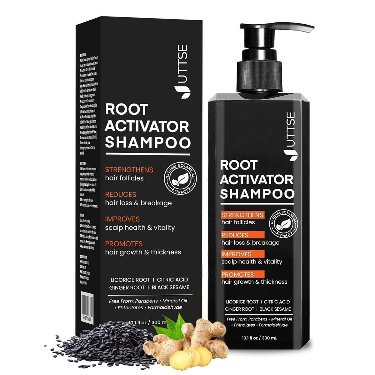 Root Activator Shampoo for Men: Hair Growth Shampoo for Hair Loss and Thinning H