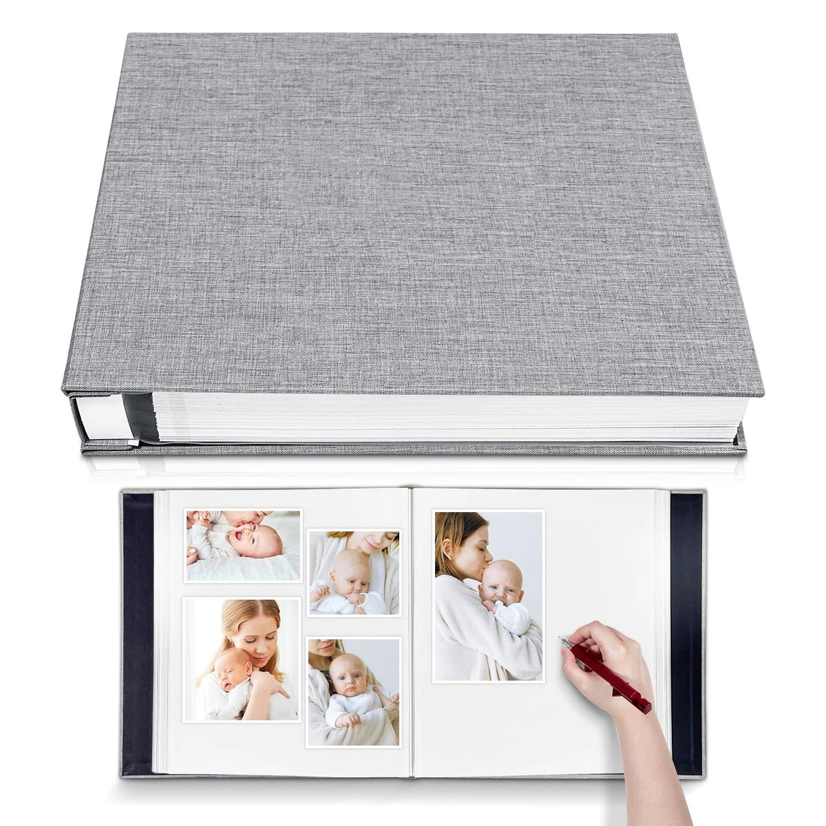 Photo Album Self Adhesive 3X5 4X6 5X7 6X8 8X10 8.5X11 11X10.6 Magnetic Scrapbook