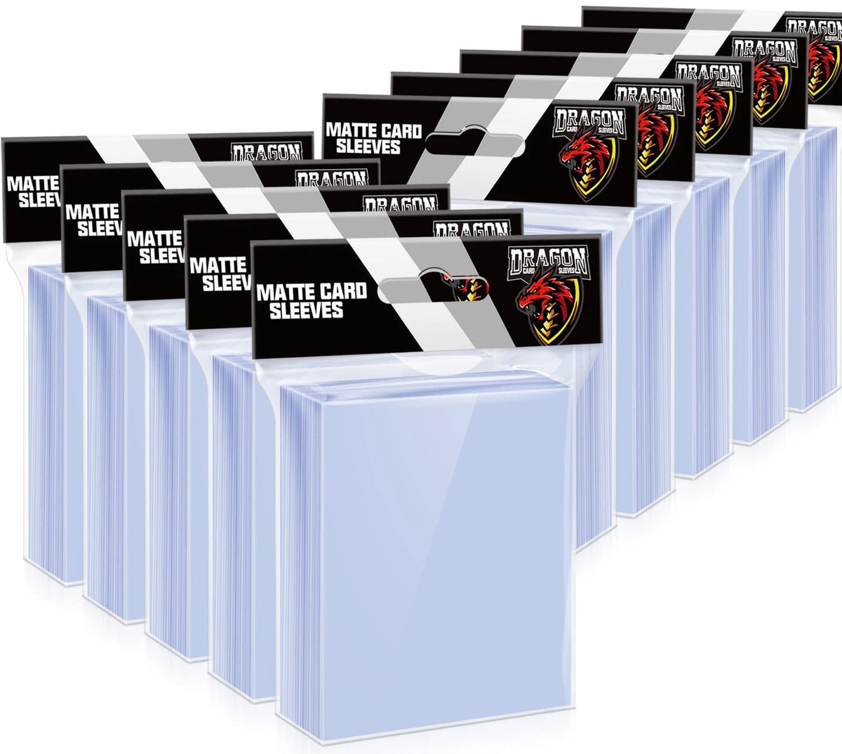 1000 Counts Card Sleeves Top Loaders for Trading Cards, Penny 1000PCS, Clear