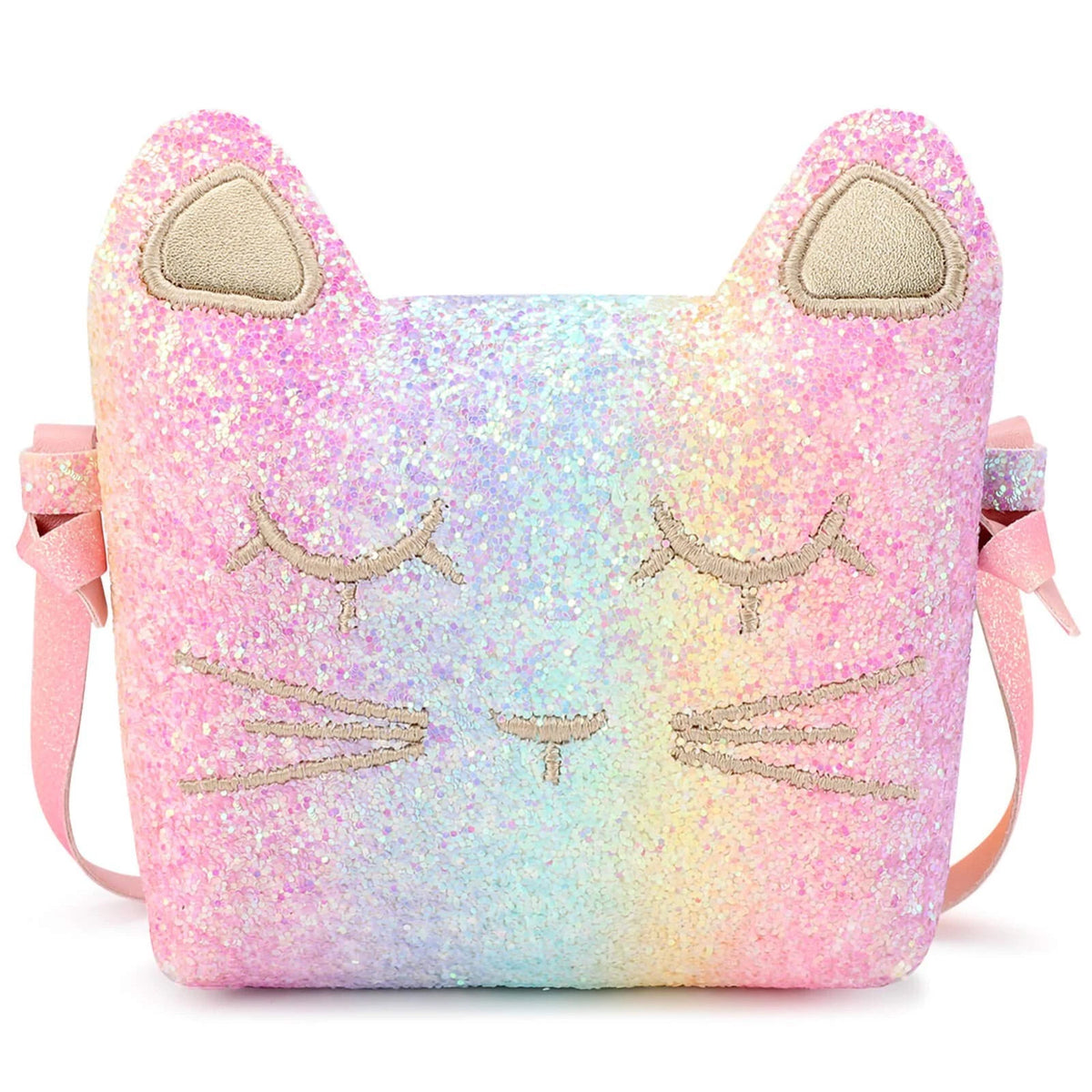 Kids Cat Purse for Little Girls Toddlers Wallet Crossbody Bag 2 Year, Free Ship