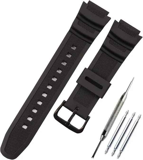 Natural Resin Watch Band Replacement Casio AE-1200 MRW-200H W-800H W-735H W-2...
