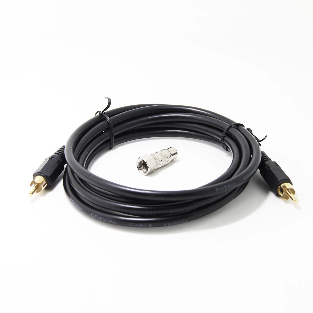 RCA Video Cable with RF TV Connector for Atari 2600 Jr 7800 Colecovision Intelli