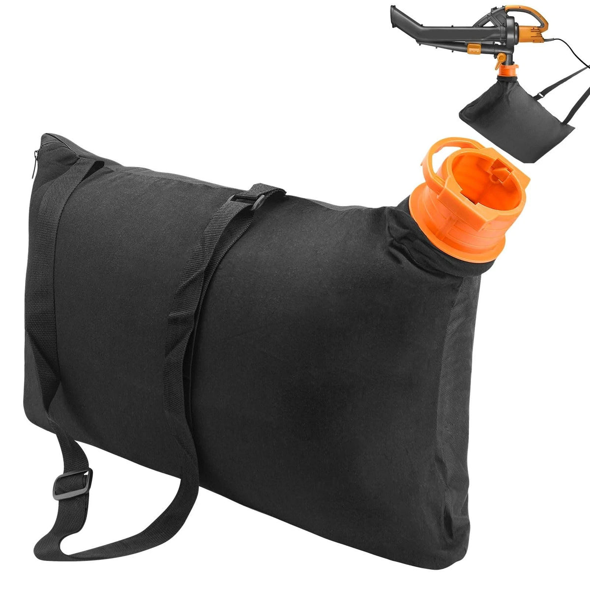 Leaf Collection Bag WGBAG500 Replacement for Worx Trivac WG500–WG509 Blowers