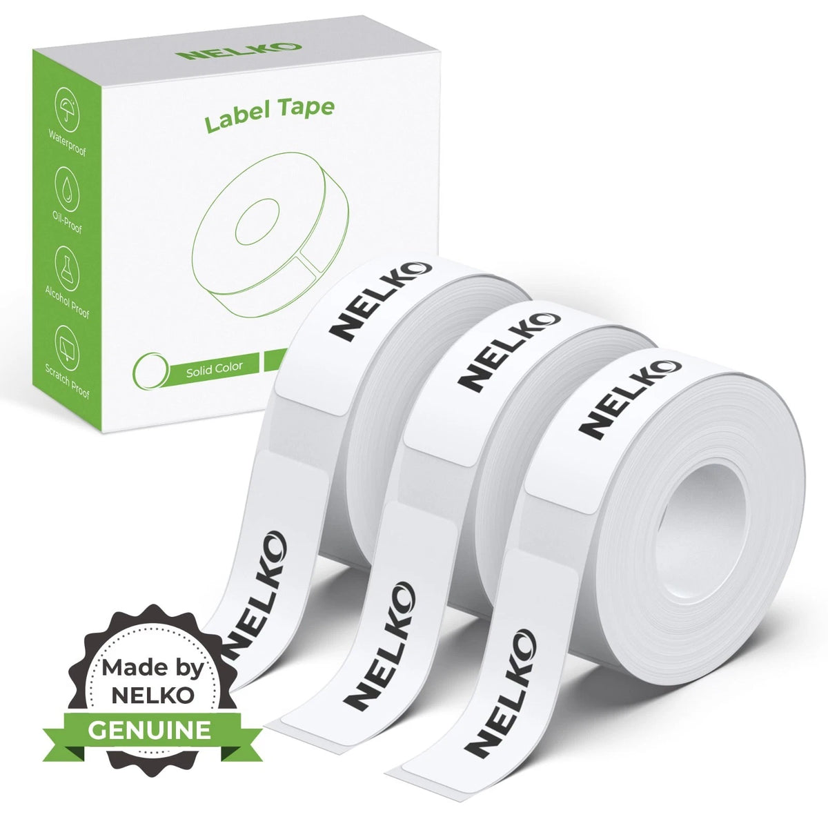 Genuine P21 Label Maker Tape, Adapted Label Print Paper, 14X40Mm (0.55